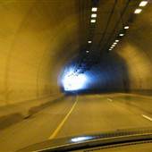 Tunnel on I-70 through Debeque Canyon