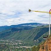 Giant Canyon Swing at Glenwood Caverns Adventure Park